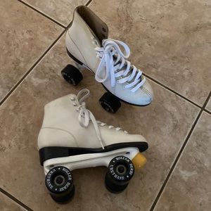 vintage leather roller skates womens size 6